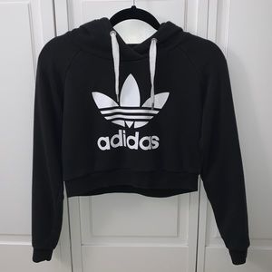 Adidas Cropped Hoodie